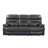 Apolo 89'' Faux Leather Reclining Sofa-1552098916-1552416154
