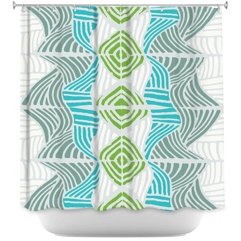 Rideau de douche simple rapids