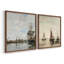 Vintage nAUTICAL IX - impression giclée sur cadre - ensemble de 2-1879431219-1879431229