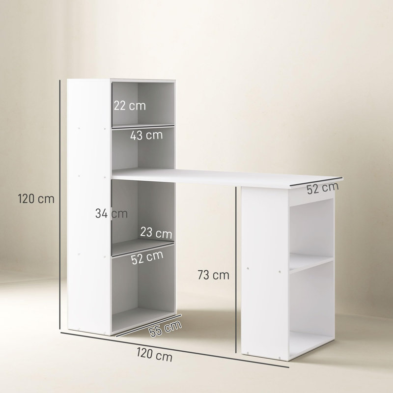Computer Desk, White