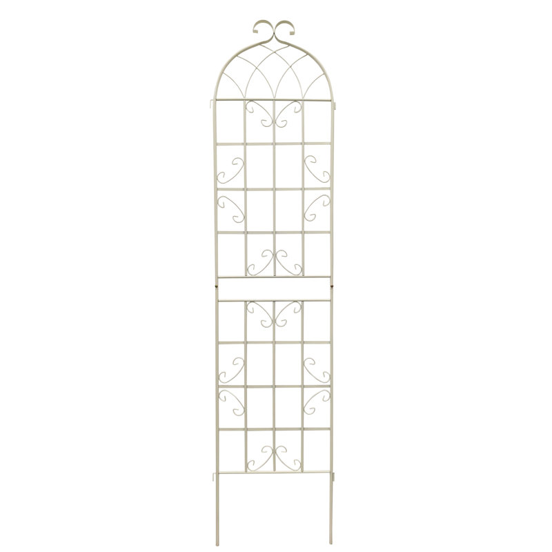 Treillis polyvalent antirouille pour les plantes d'extérieur, rehaussant la beauté du jardin