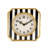 Industrial Analog Metal Quartz Movement / Crystal Tabletop Clock in