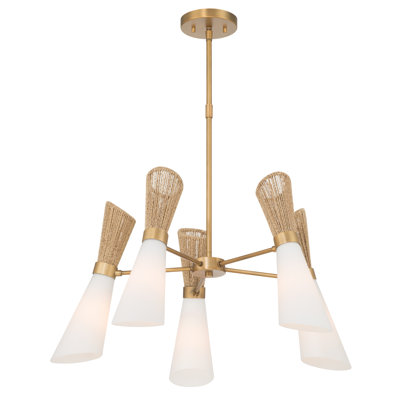 Vantrel  26.25" 5-Light Chandelier