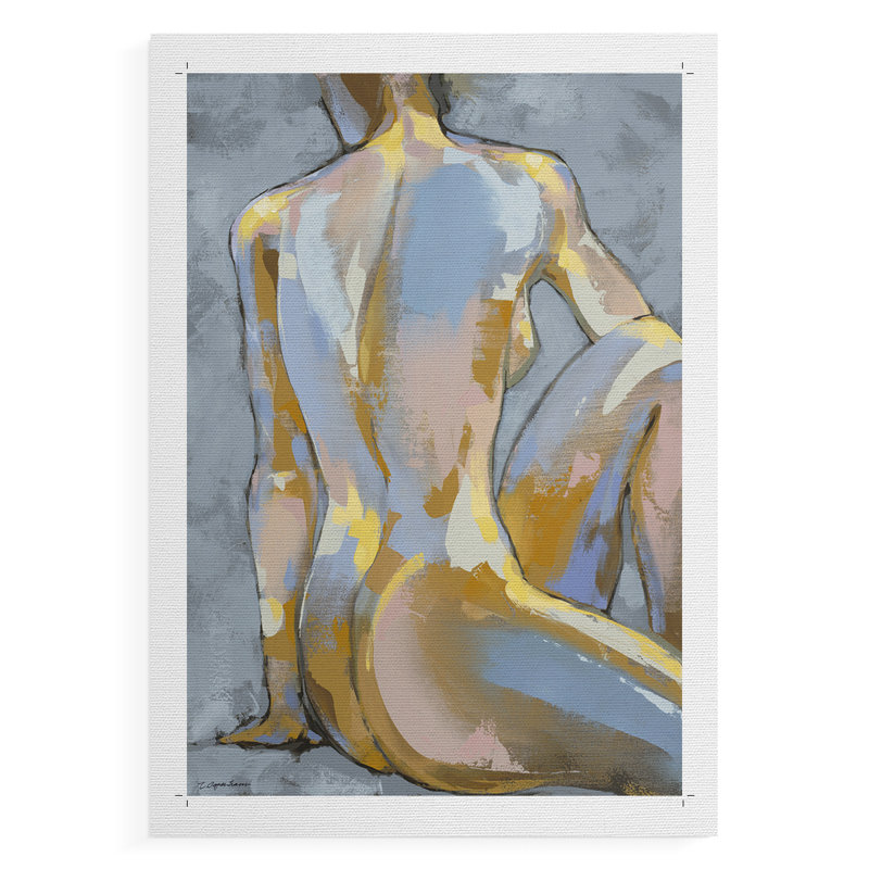 Gray Maiden II - Impression sur toile seulement - NON-CADRE, H 27 po x l 18 po