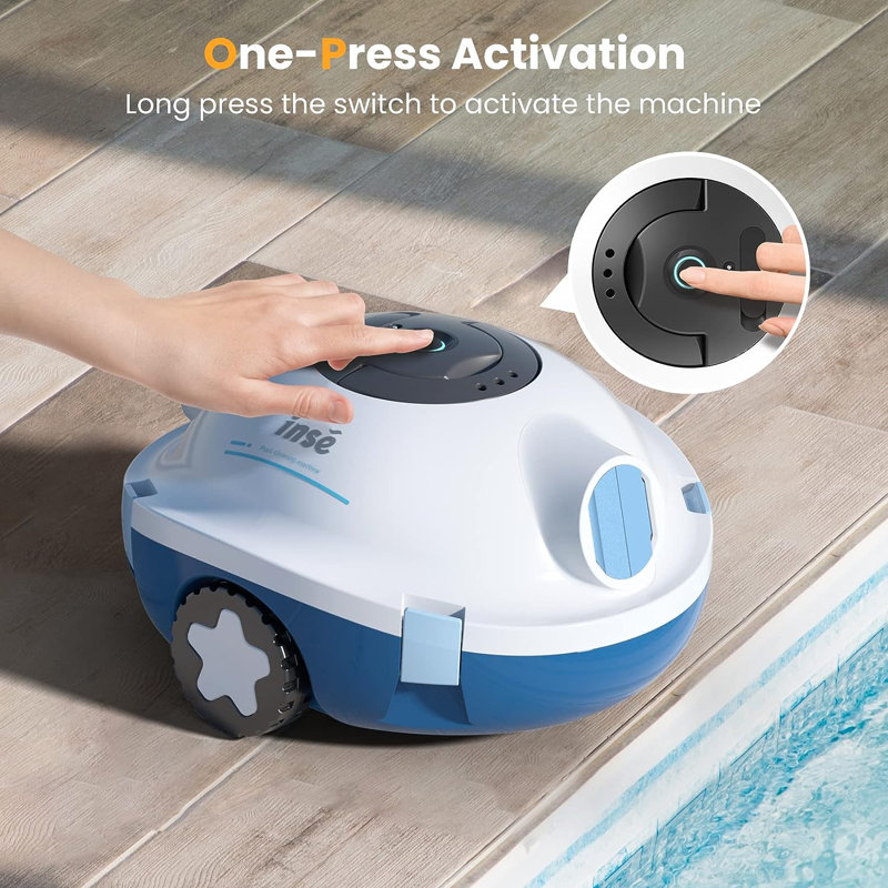 INSE Cordless Bagless Robotic Vacuum