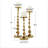 Aluminum Tabletop Candlestick Set-1867351097