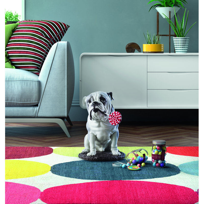 Bulldog with Lollipop Figurine