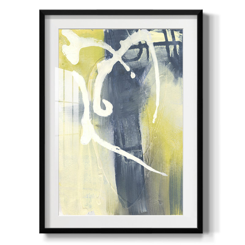 Delightful II -Framed Print, Black