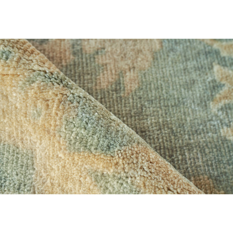 Antique Weave Oushak Wool Oriental Area Rug, Rectangle 12' x 15'