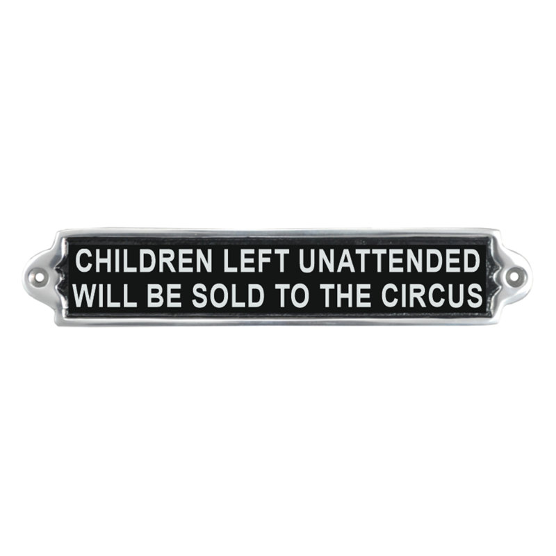 Minster Stylish Living Metal Wall Décor Sign | Hand Finished Decorative Wall Plaque for Home Bar, Office, or Any Room