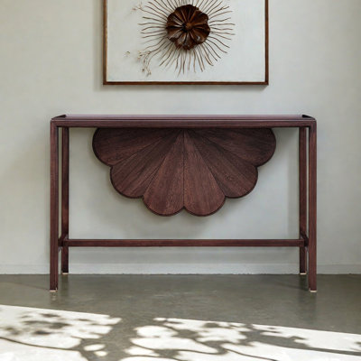 Solid wood creative multi-functional console table