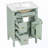 Freestanding Vanity With Drawers&Adjustable Shelf-1931742718