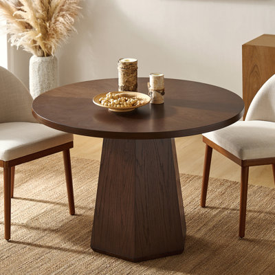 Stuart Mid-Century Modern 45" Round Dining Table
