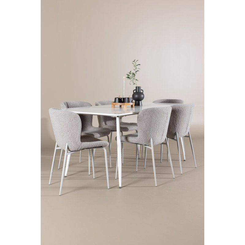 Chaney 6 - Person Dining Set