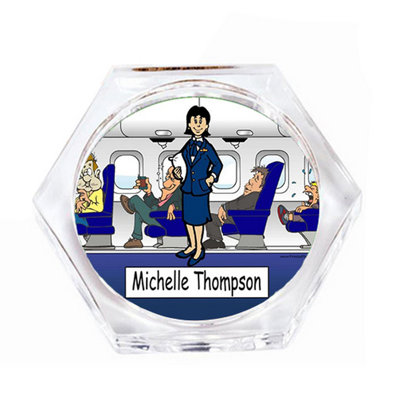 Airline Attendant Airline Steward Coaster