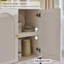 Buffet moderne cannelé avec rangement-970392634-962135985-966059202