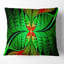 Abstract Fractal Leaf Design Pillow-30628975-30628979