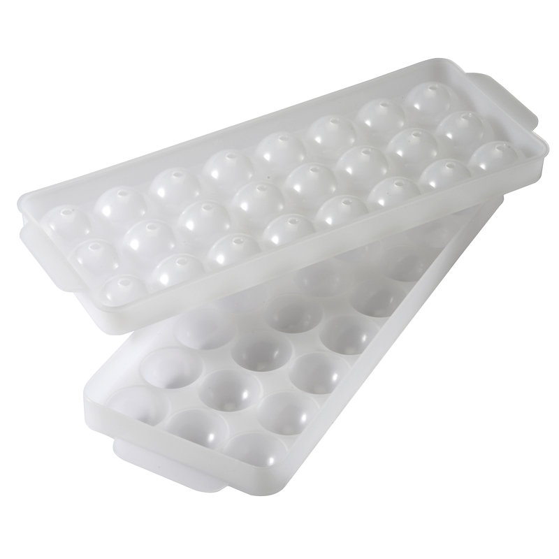 Plastic Ice Cube Tray, Natural