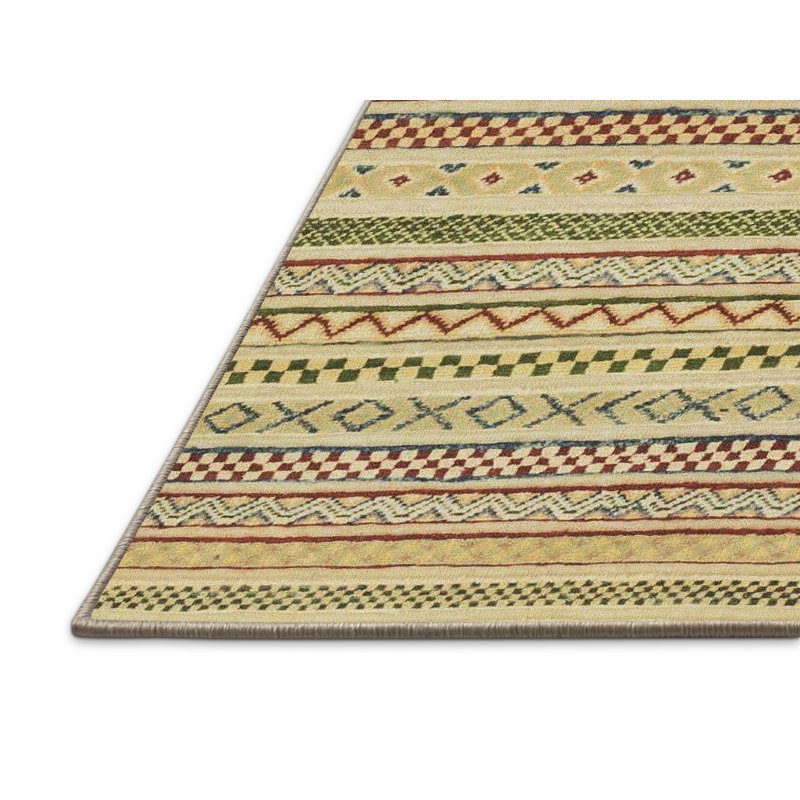 Abstract Indoor Rug, Rectangle 5' x 7'