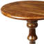 Round Solid Wood End Table