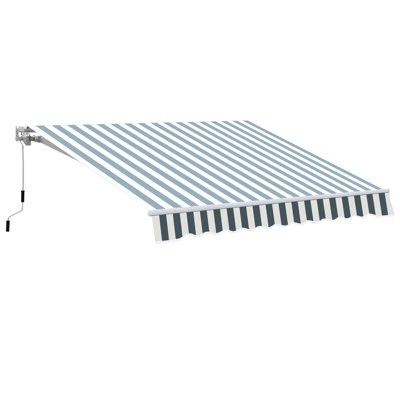 Tucker Garden Patio Manual Awning Retractable