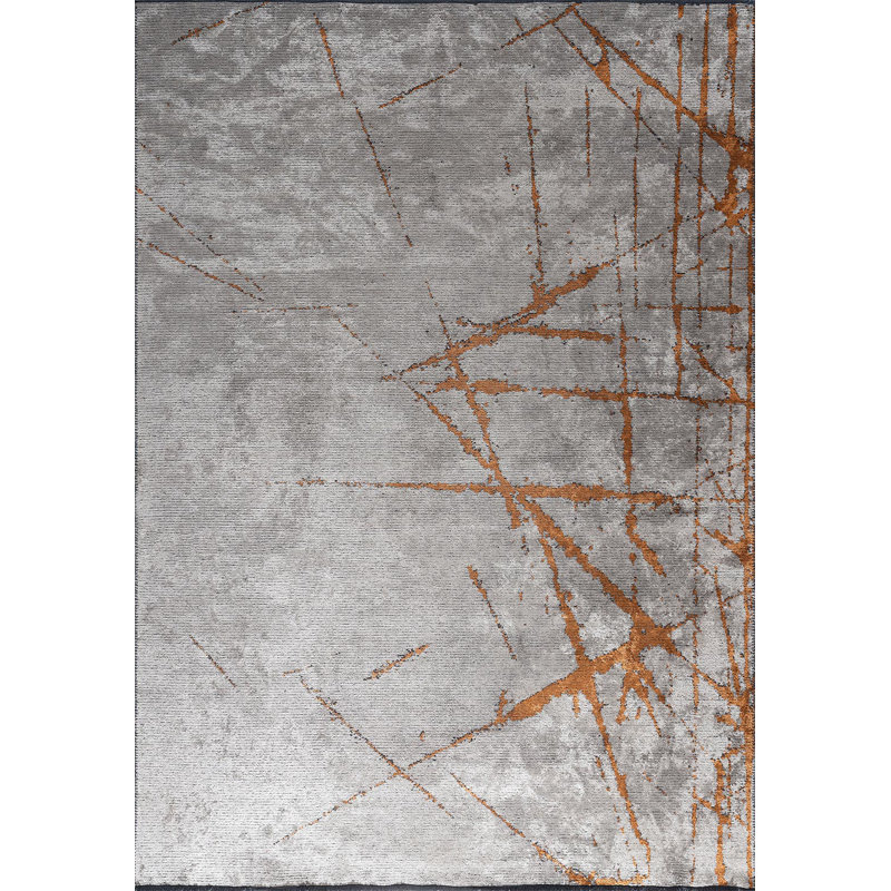 Rapture Abstract Area Rug, Rectangle 6'7" x 8'3"