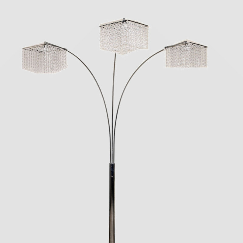 Krishvi 84'' LED Arched Floor Lamp
