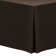 Ultimate Textile Fitted Polyester Tablecloth Rectangular Tables
