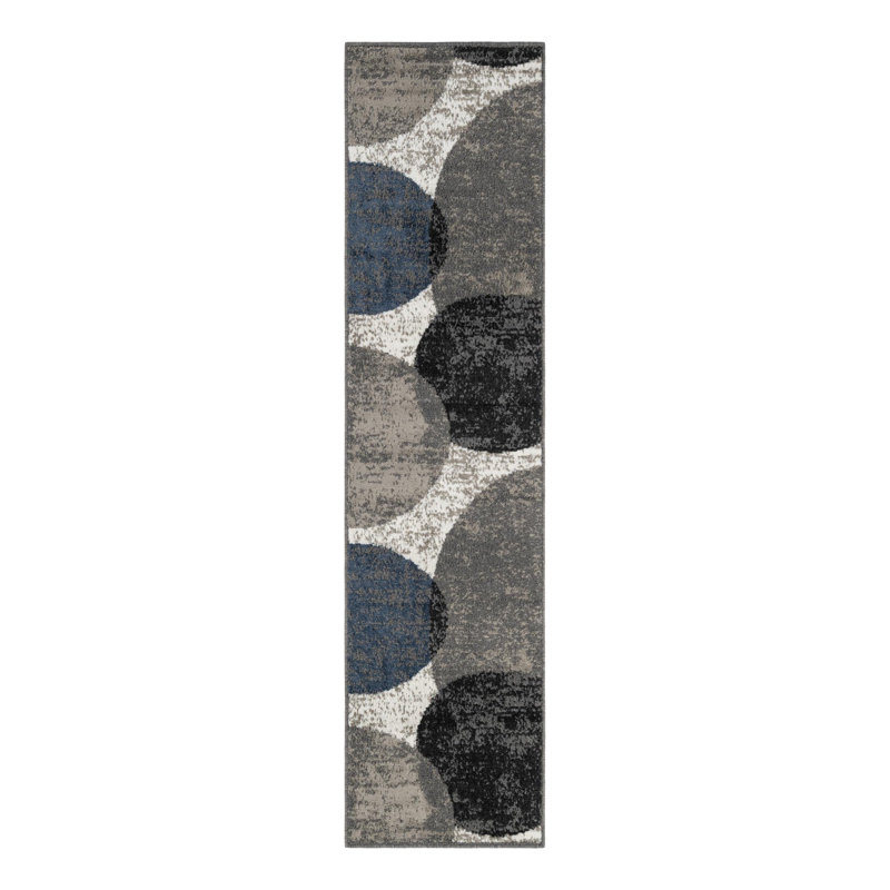Latitude Run® Otra Nikolis Rug Multi, Runner 2' x 8'