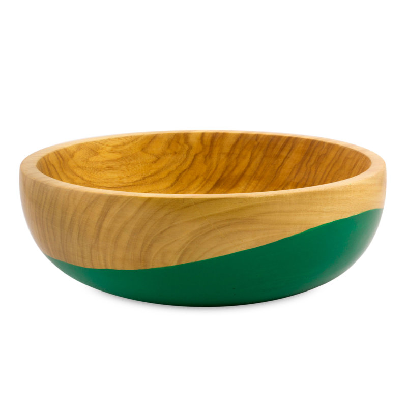 Union Rustic Trommald Wood Serving Bowl