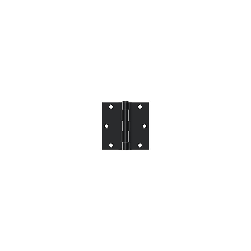 Steel Hinge, Paint Black