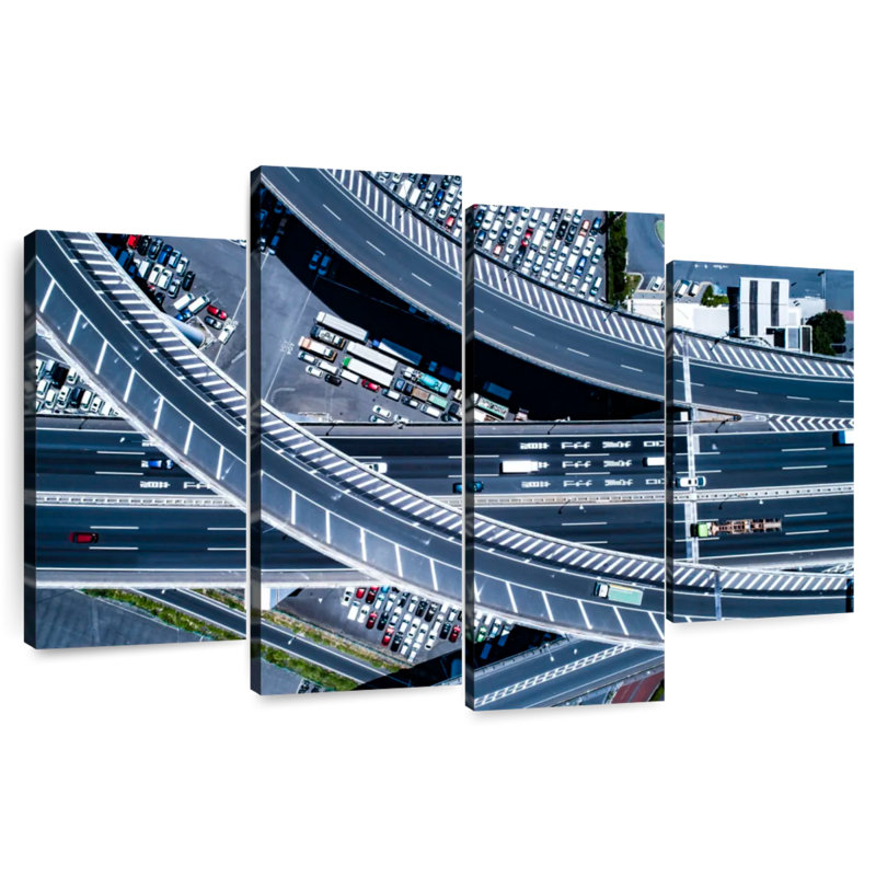 Mehar Japanese Skyway, 54"H x 84"W