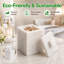 Porte-boules en marbre de coton naturel Taj Mahal Durkin Luxury