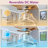 52" Smart Flush Mount Ceiling Fan with Light, 3CCT, Reversible Motor, Remote Control, APP&Voice Control, and Solid Wood Blades-1097902074-1097902075
