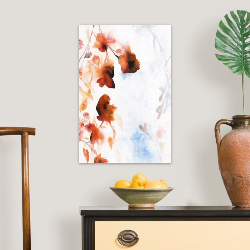 " Ardor III ", 24" H x 16" W x 1.25" D, Wrapped Canvas