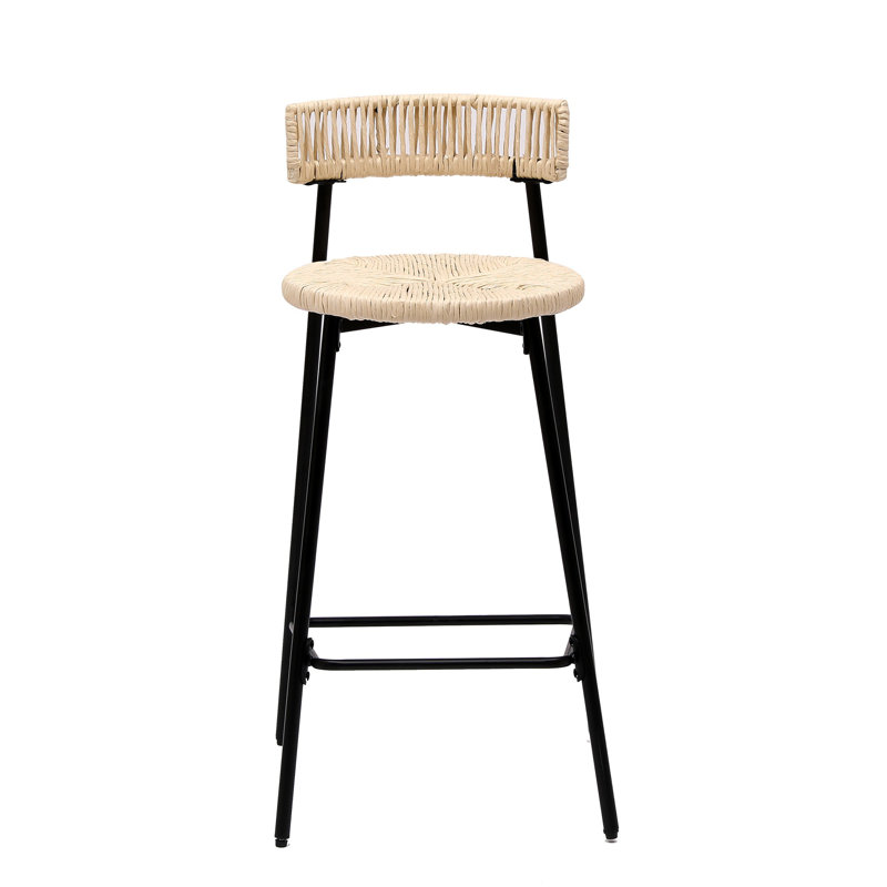 Tabourets de bar modernes et élégants (ensemble de 2), Beige