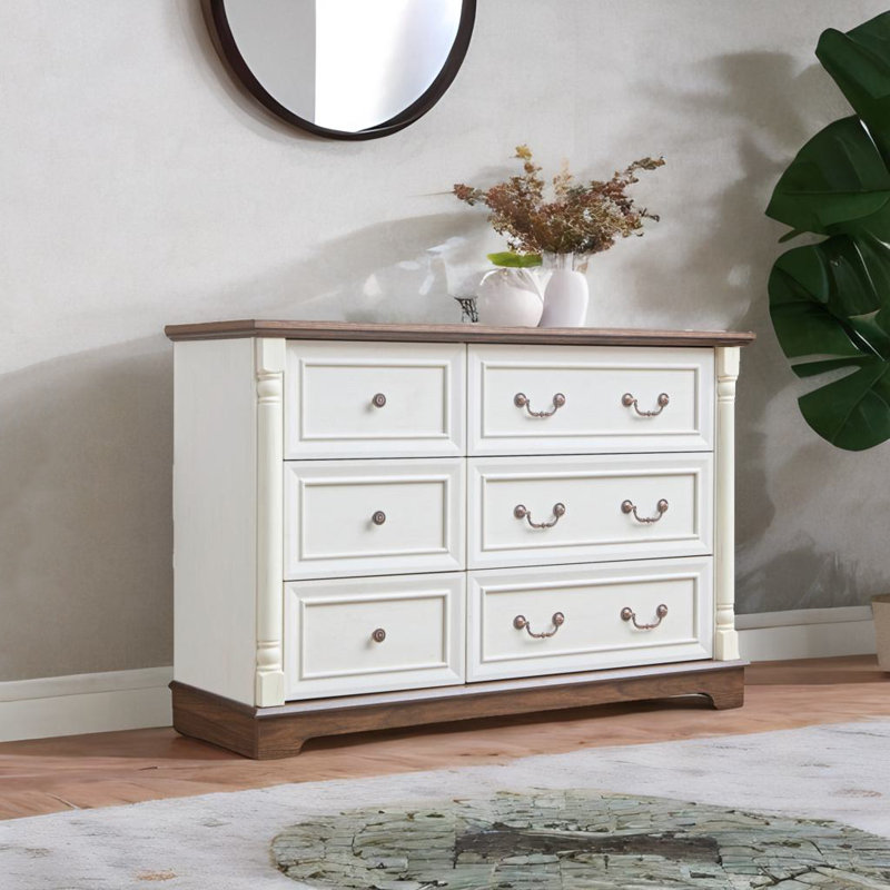 Commode 6 tiroirs Garnie Farmhouse