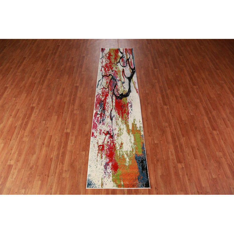 Tapis de couloir turc coloré coloré 3 x 10