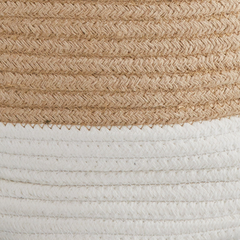 Great Little Trading Co. Jute / Sisal Basket, Multicoloured Natural