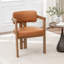 Chaise rembourrée en similicuir Stanford-1280938923