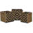 Botswana 3-Piece Two-Tone Woven Seagrass Nesting Basket Set with Metal Frame