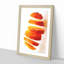 Floating Sliced Orange - Picture Frame Painting Print-56925090-56925086