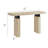 Piston 52" Rectangular Wood Console Table