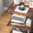 3-Tier Rolling Printer Cart Under Desk Storage with Storage for Home Office