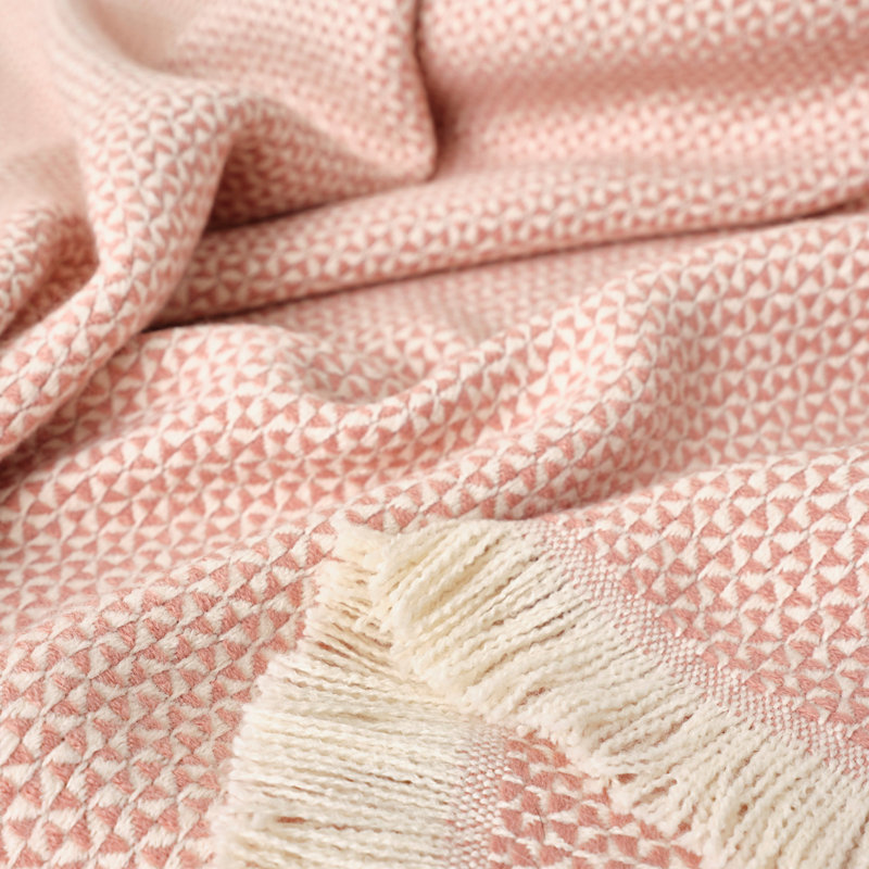 Cosey Throw Blanket, Pink