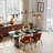 Upholstered Kitchen Dining Chairs (Set of 4)-1855962895-1863387485