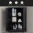 Bathroom Cabinet Triangle Corner Storage Cabinet With Adjustable Shelf Modern Style MDF Board-1255846804