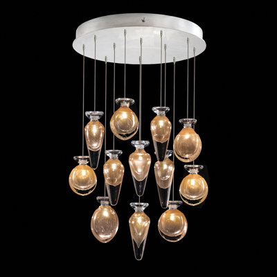 Luminaire suspendu rond l 21 po Essence