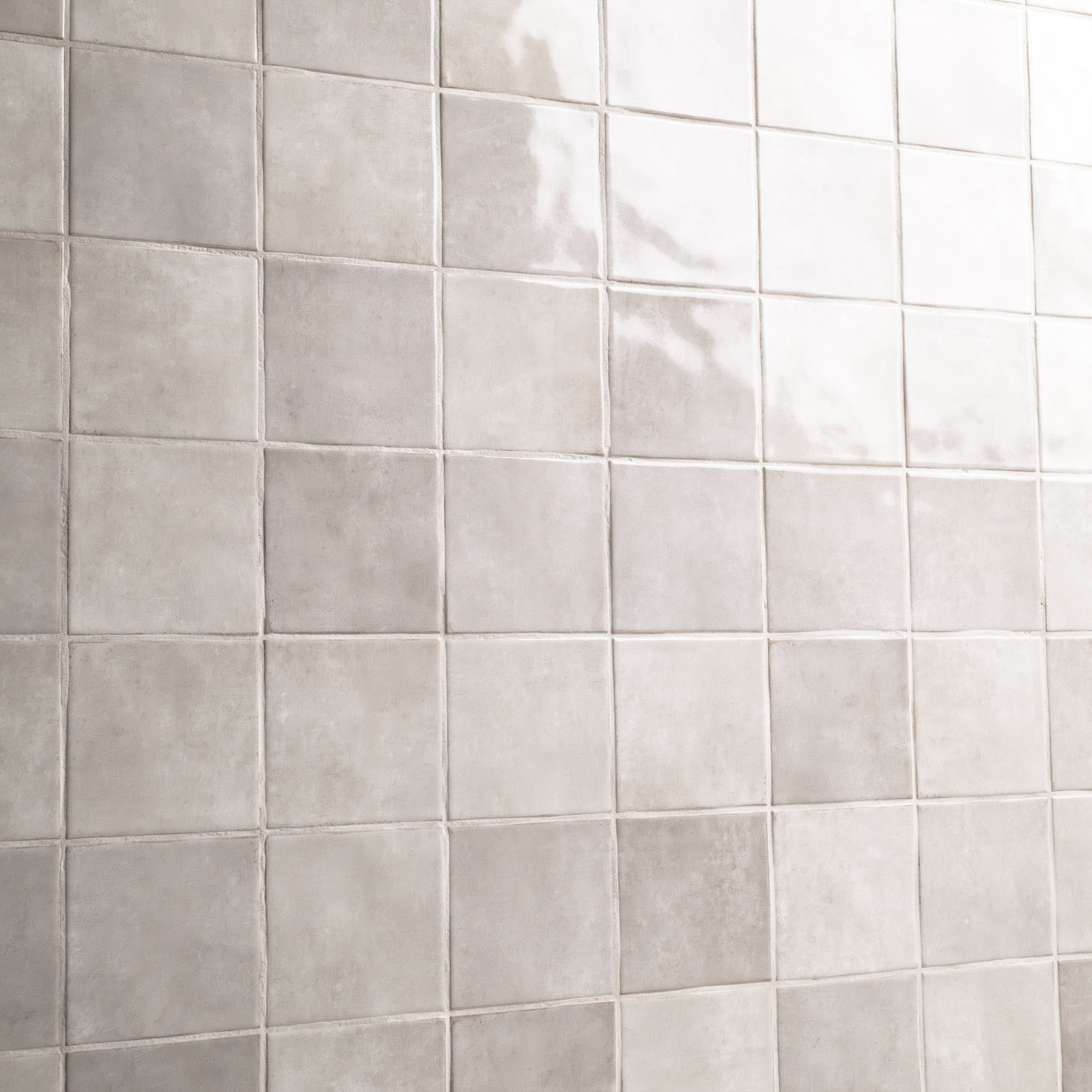 Renzo Ceramic Wall Tile, Sterling