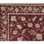 Tapis rouge et or de haute qualité noué à la main